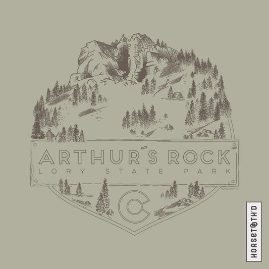 Arthur's Rock Lory State Park Logo