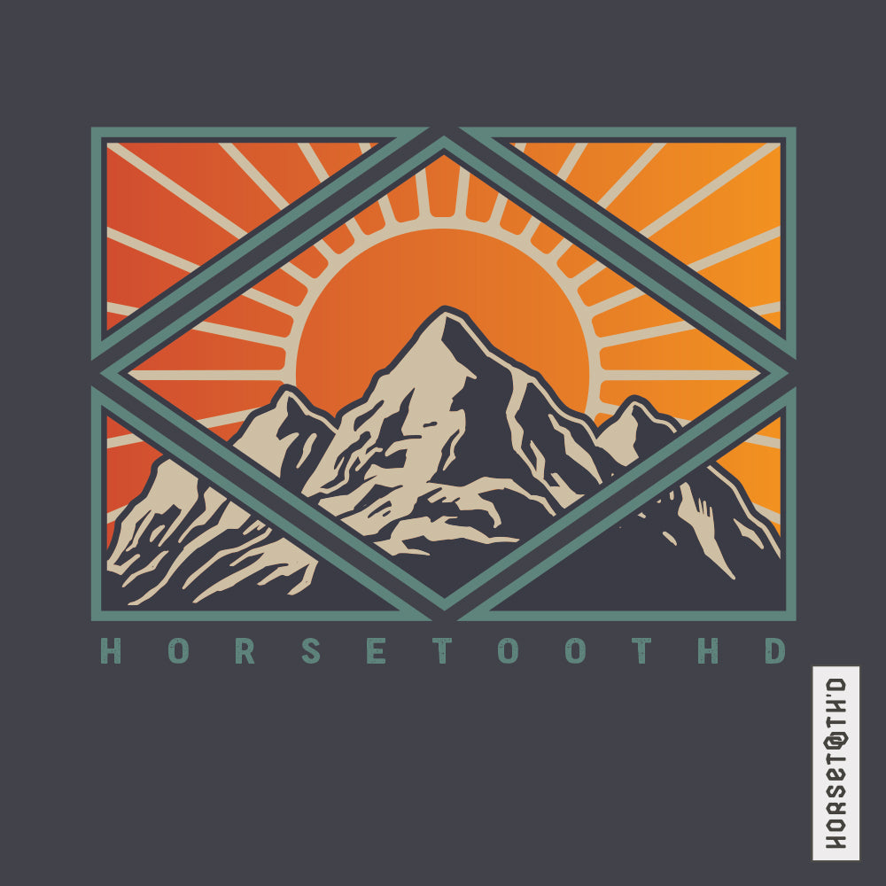 Horsetooth'd Mountain Sunset T-Shirt