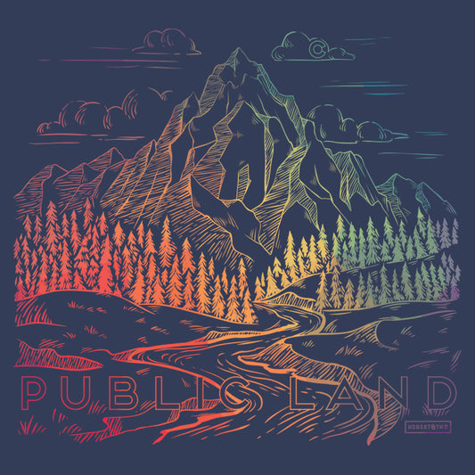 Public Land Color Burst Image