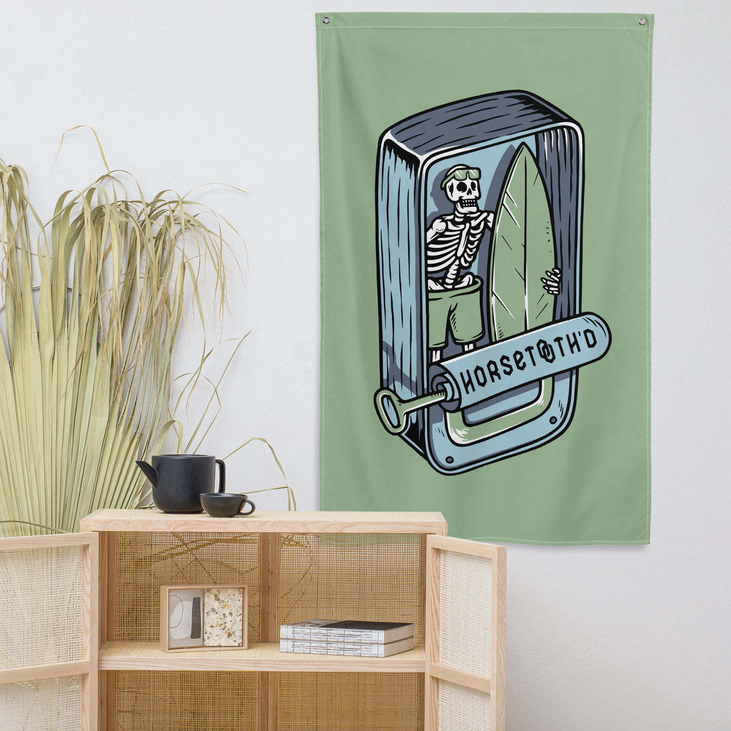 Sardine Surf Horsetooth'd Flag