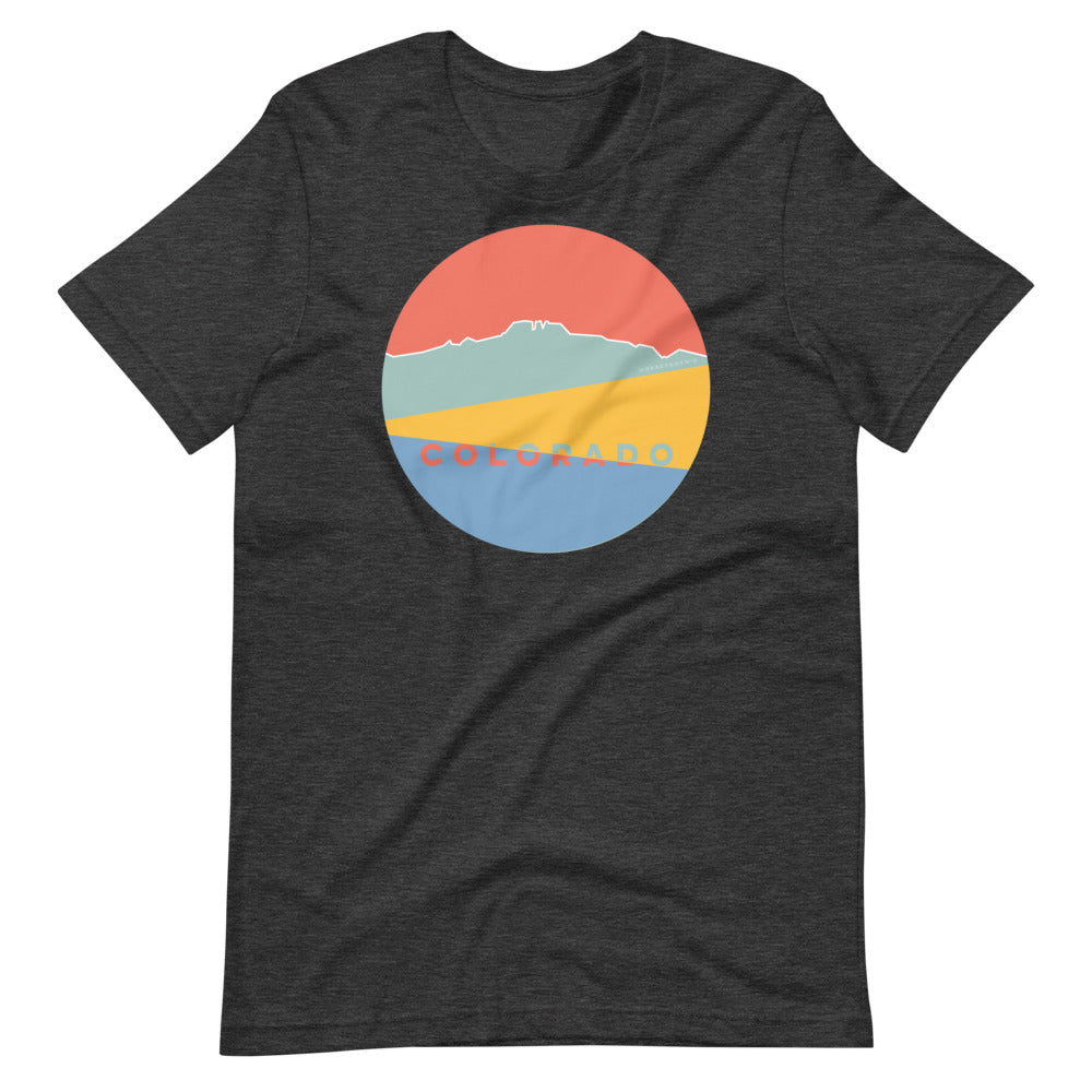 Landscapes Colorado T-Shirt Dark Grey Heather