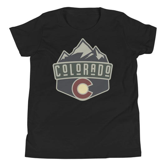 Classic Colorado Badge Youth Tee Shirt