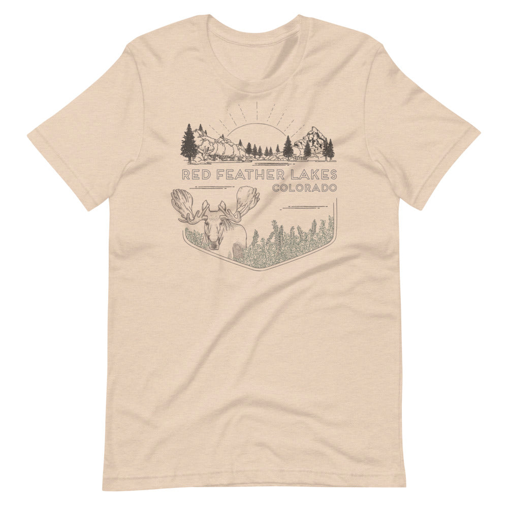 Red Feather Lakes T-Shirt Heather Dust