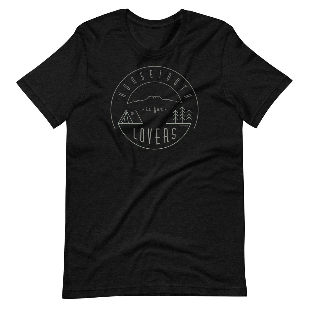 Horsetooth is for Lovers T-Shirt Black Heather