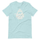 Tubing the Poudre T-Shirt Heather Prism Ice Blue