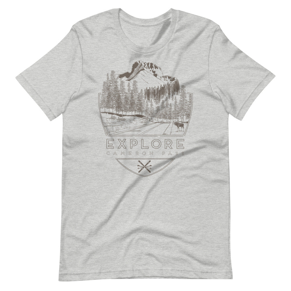 Explore Cameron Pass T-Shirt Athletic Heather