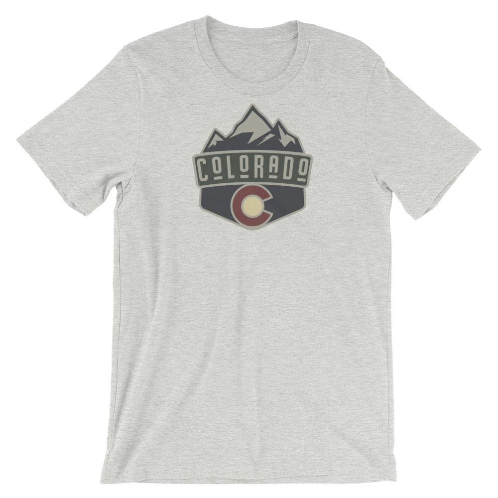 Colorado Badge T-Shirt Athletic Heather