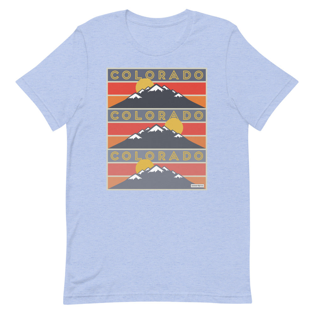 Colorado 3up T-Shirt Heather Blue