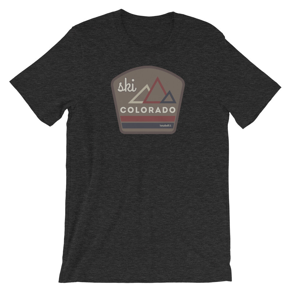 Ski Colorado T-Shirt Dark Grey Heather