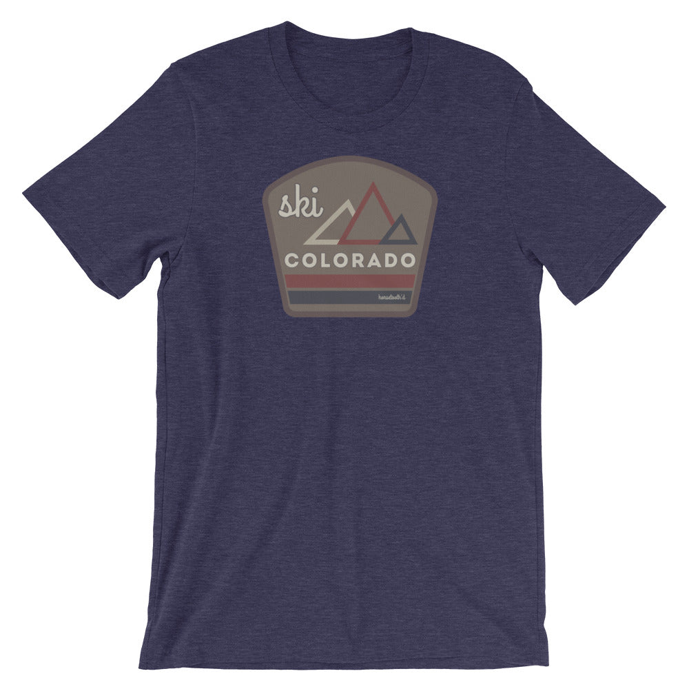 Ski Colorado T-Shirt Heather Midnight