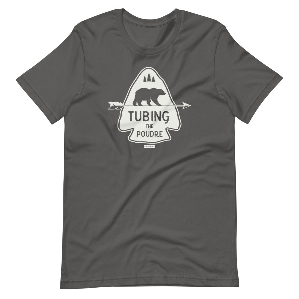 Tubing the Poudre T-Shirt Asphalt