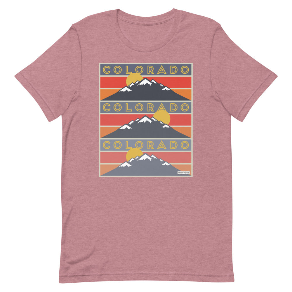 Colorado 3up T-Shirt Heather Orchid