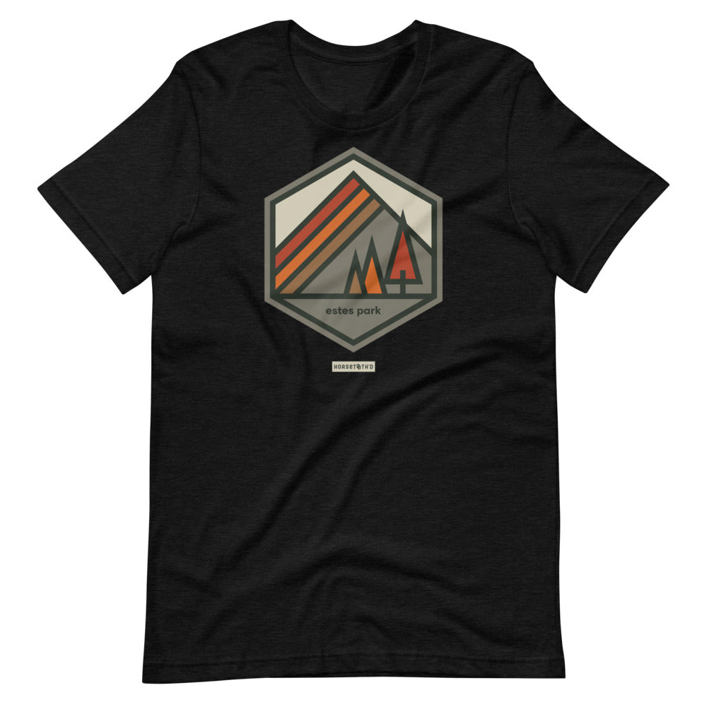 Estes Park Autumn T-Shirt Black Heather