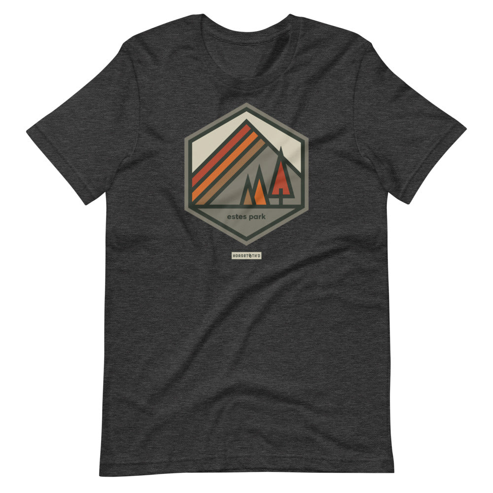 Estes Park Autumn T-Shirt Dark Grey Heather