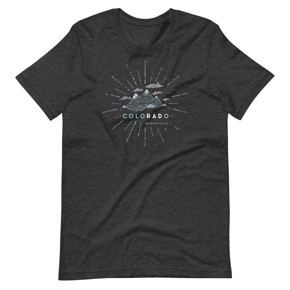 Colorado Burst T-Shirt Dark Grey Heather