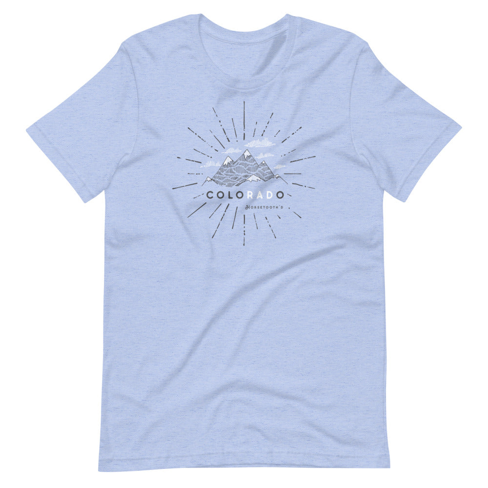 Colorado Burst T-Shirt Heather Blue