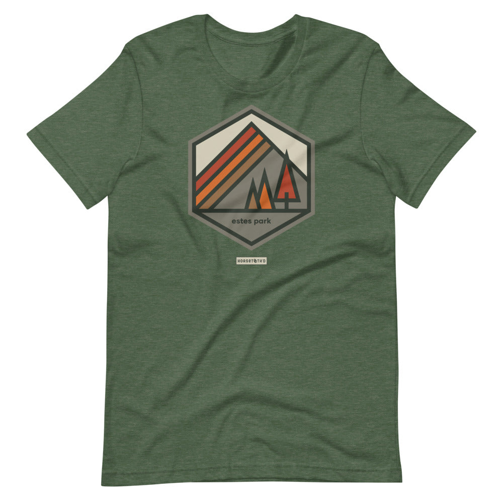 Estes Park Autumn T-Shirt Heather Forest