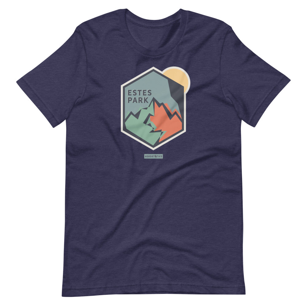 Abstract Estes T-Shirt Heather Midnight