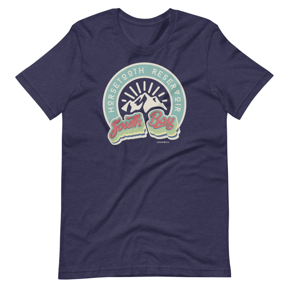 Horsetooth Reservoir South Bay T-Shirt Heather Midnight