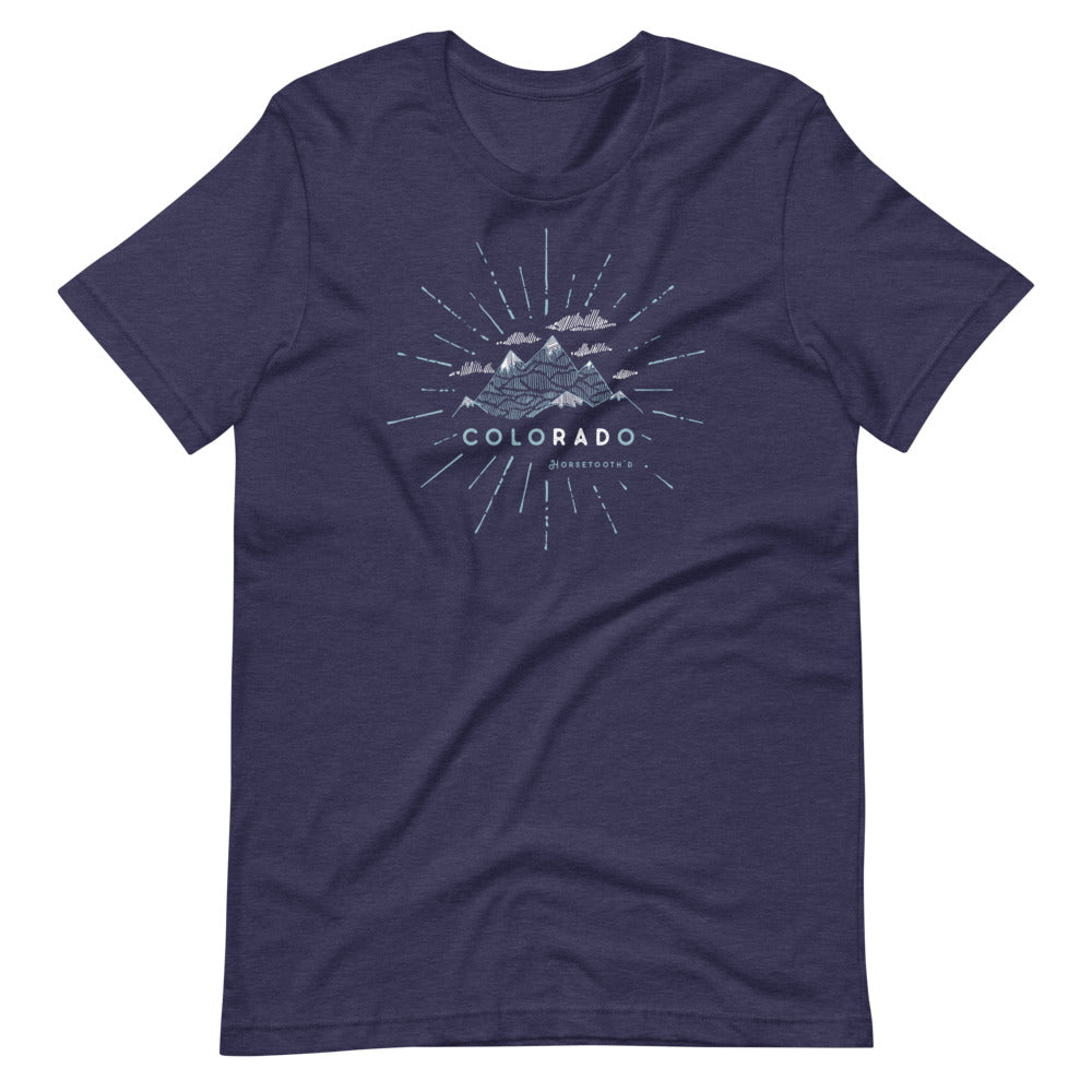Colorado Burst T-Shirt Heather Midnight