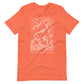 Rocky Mountain National Park Lines T-Shirt Heather Orange