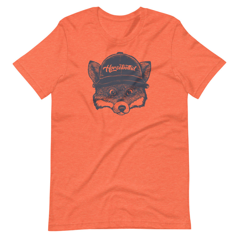 Horsetooth'd Fox T-Shirt Heather Orange