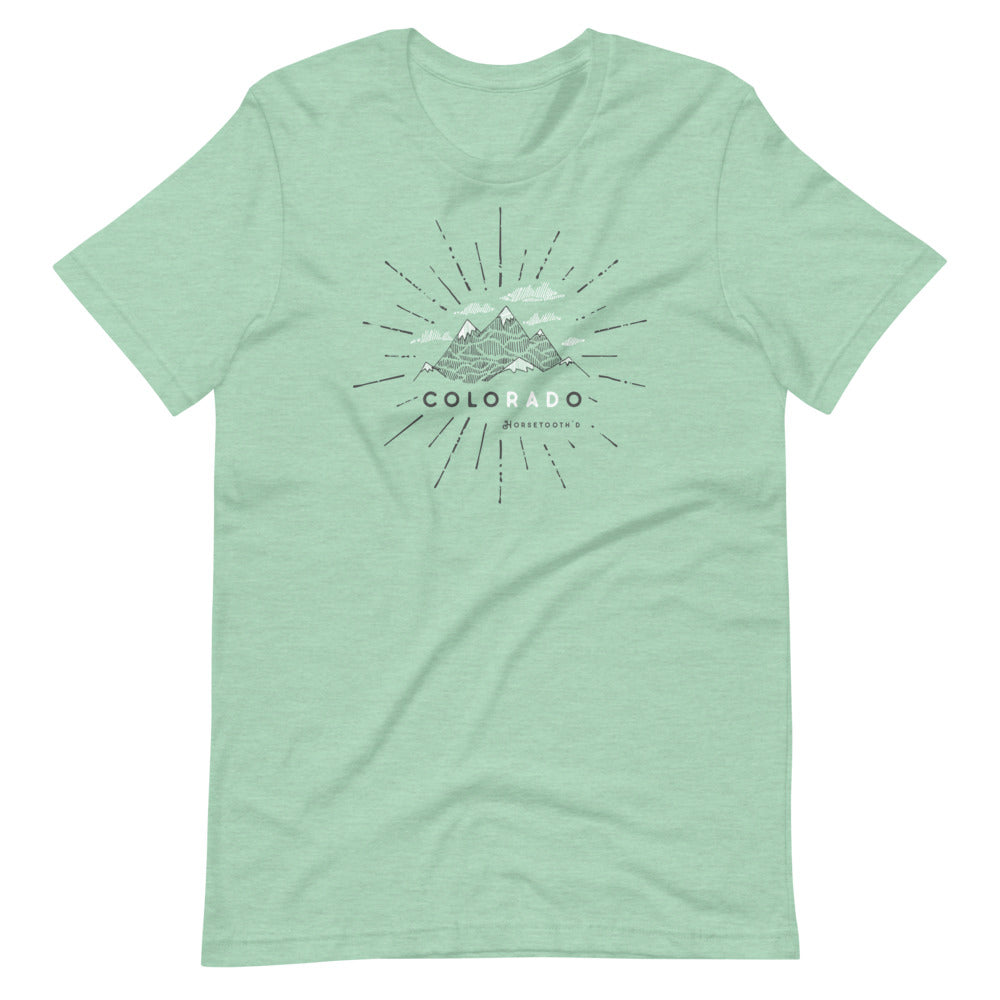 Colorado Burst T-Shirt Heather Prism Mint