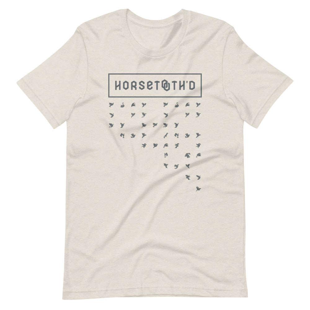 Origami Horsetooth'd T-Shirt