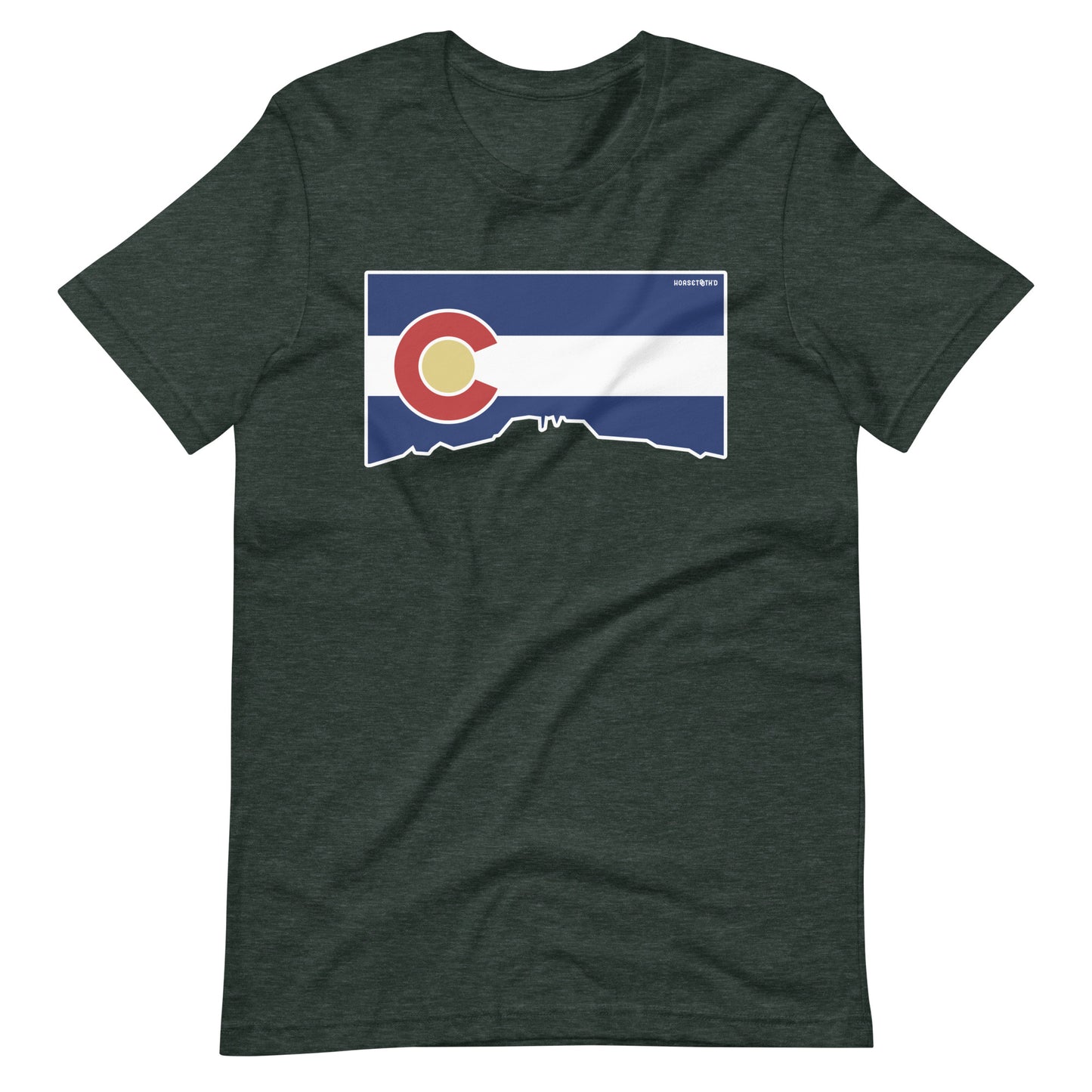 Colorado Flag Cutout T-Shirt