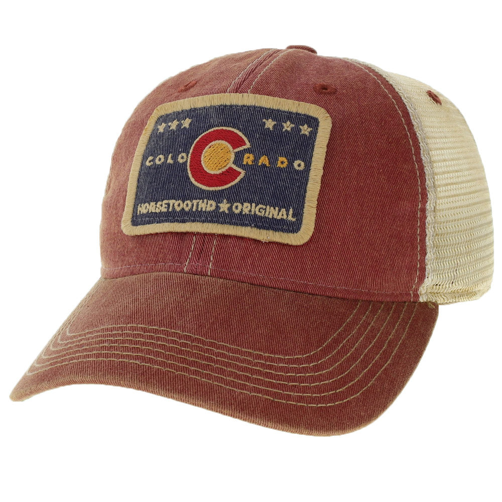 Horsetooth'd Original Trucker hat, perfect blend of comfort and Colorado style.