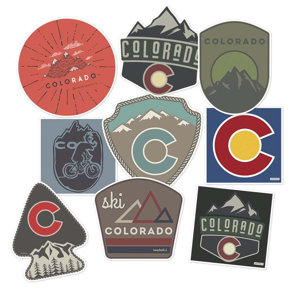 Colorado Stickers (9 to choose from)