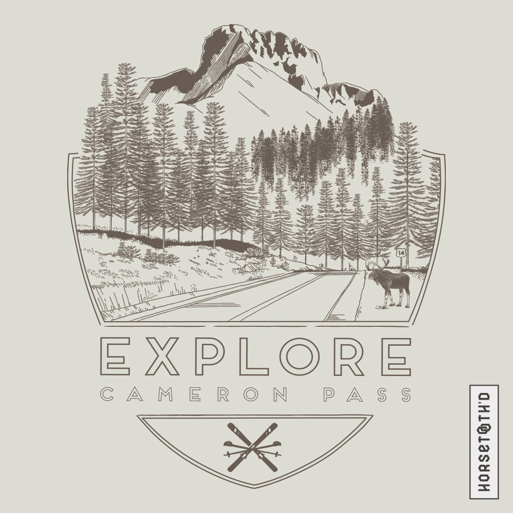 Explore Cameron Pass Poster