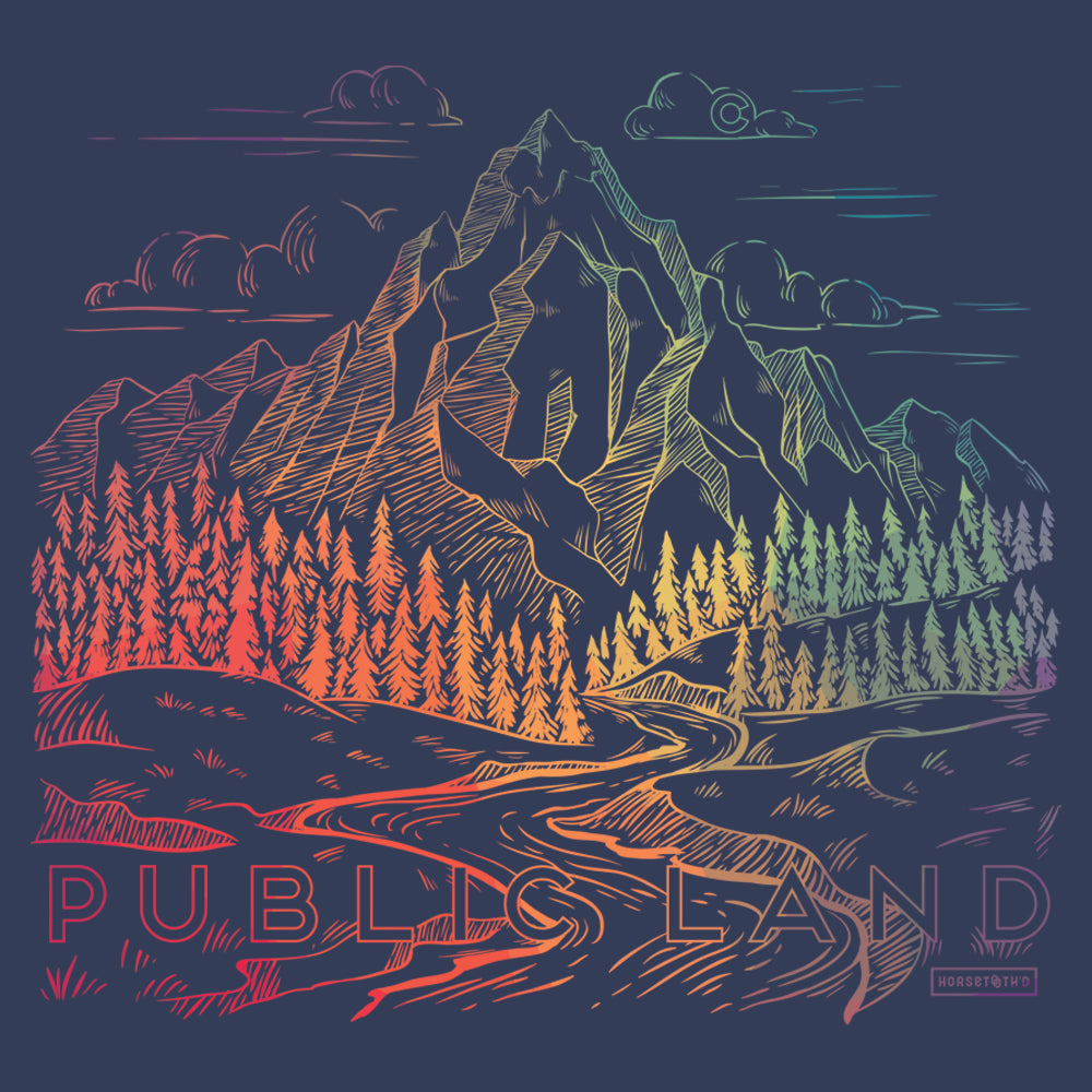 Public Land Color Burst Image