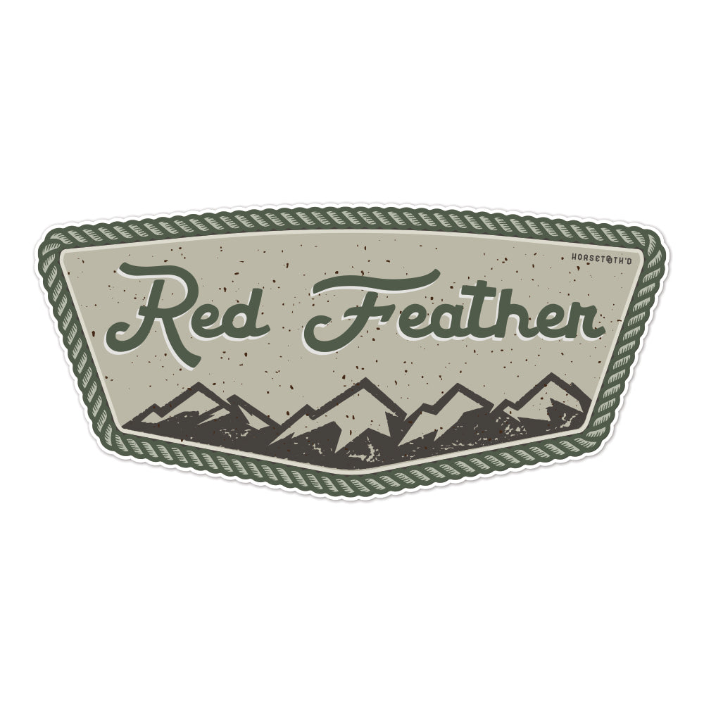 Red Feather Lakes Stickers (3 to choose from)