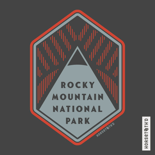 Rocky Mountain National Park Single Peak Design
