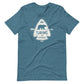 Tubing the Poudre Tee Shirt Heather Deep Teal