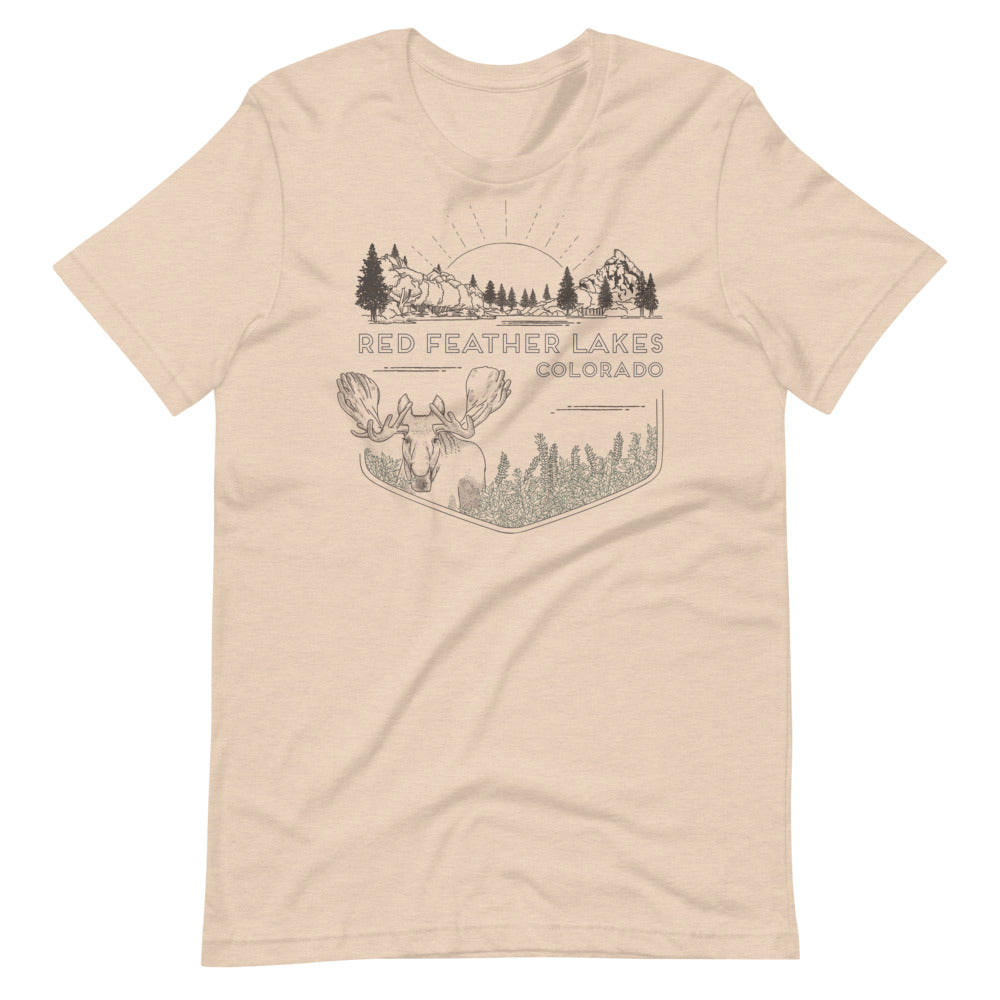 Red Feather Lakes T-Shirt Heather Dust