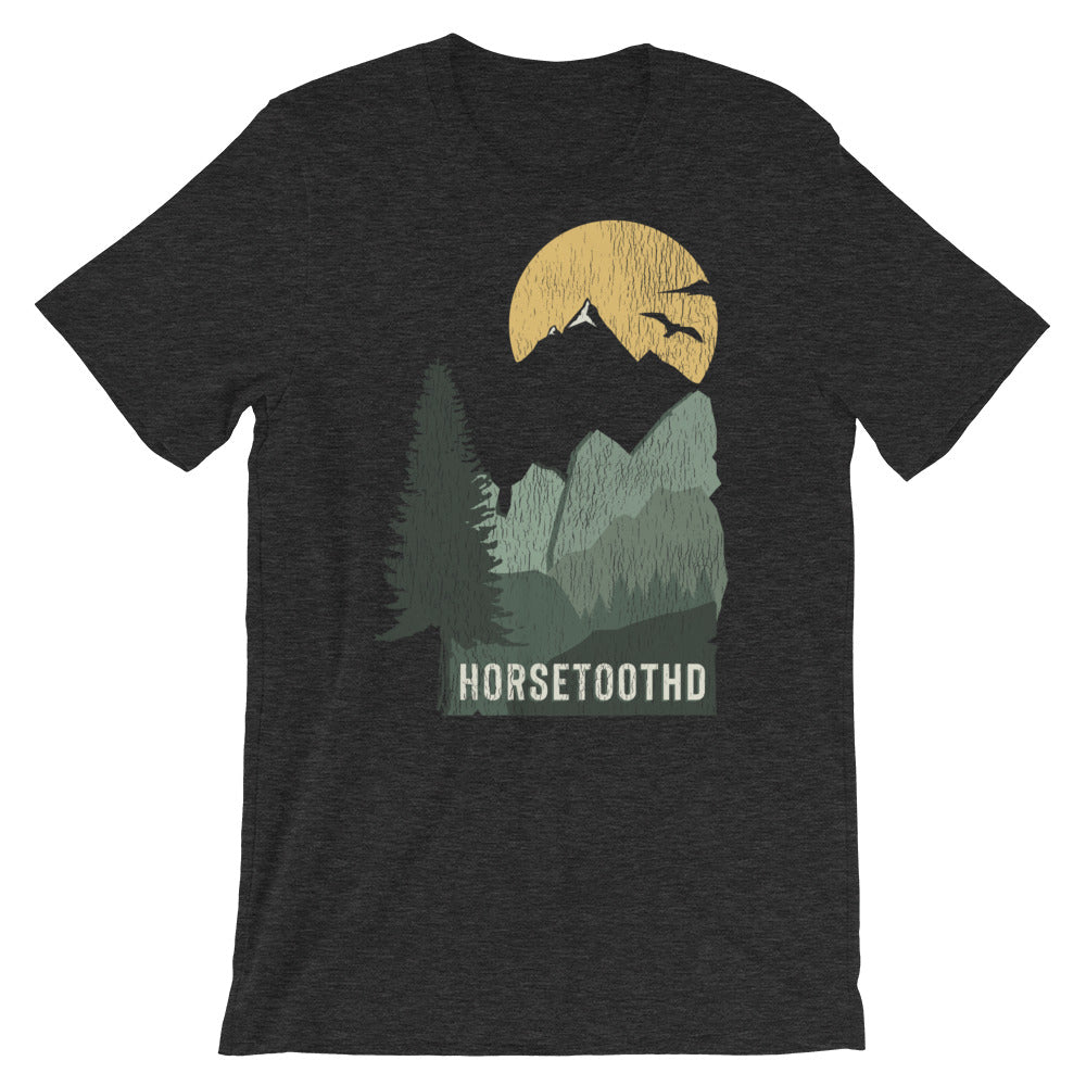 Horsetooth'd Spectrum T-Shirt Dark Grey Heather
