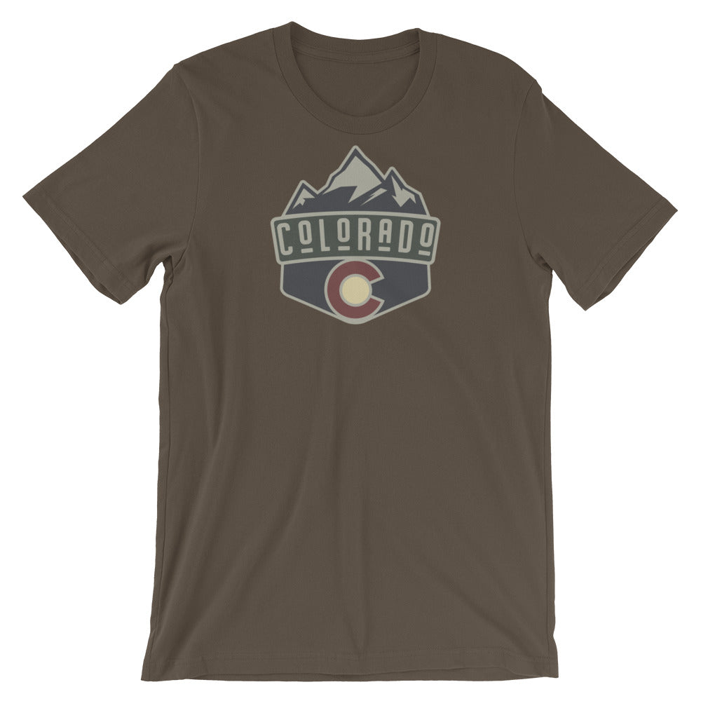 Colorado Badge T-Shirt Army
