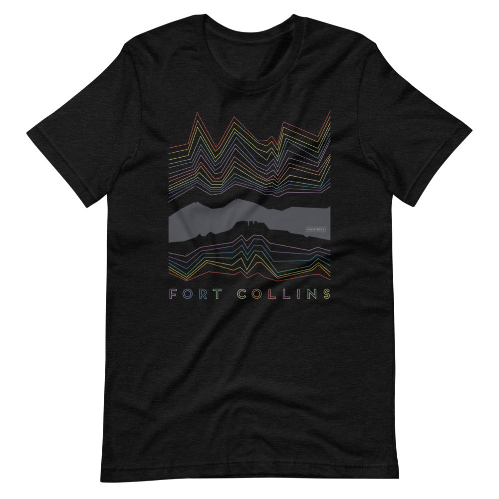 Colorado FOCO Lines T-Shirt Black Heather