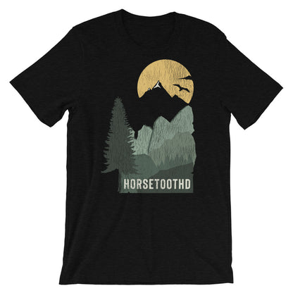 Horsetooth'd Spectrum T-Shirt Black Heather