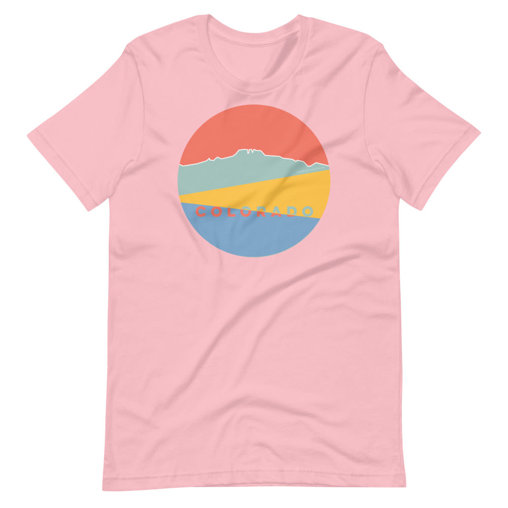 Landscapes Colorado T-Shirt Pink