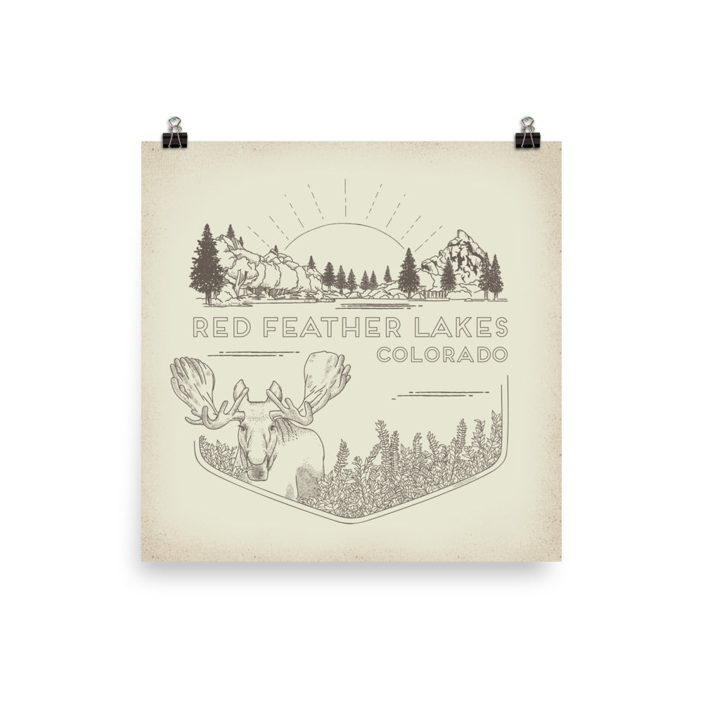 Red Feather Lakes Poster