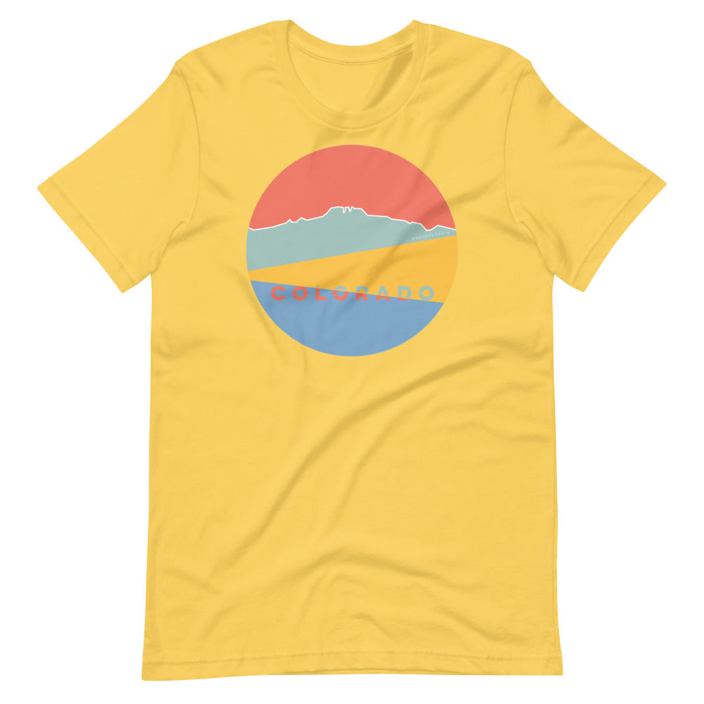 Landscapes Colorado T-Shirt Yellow