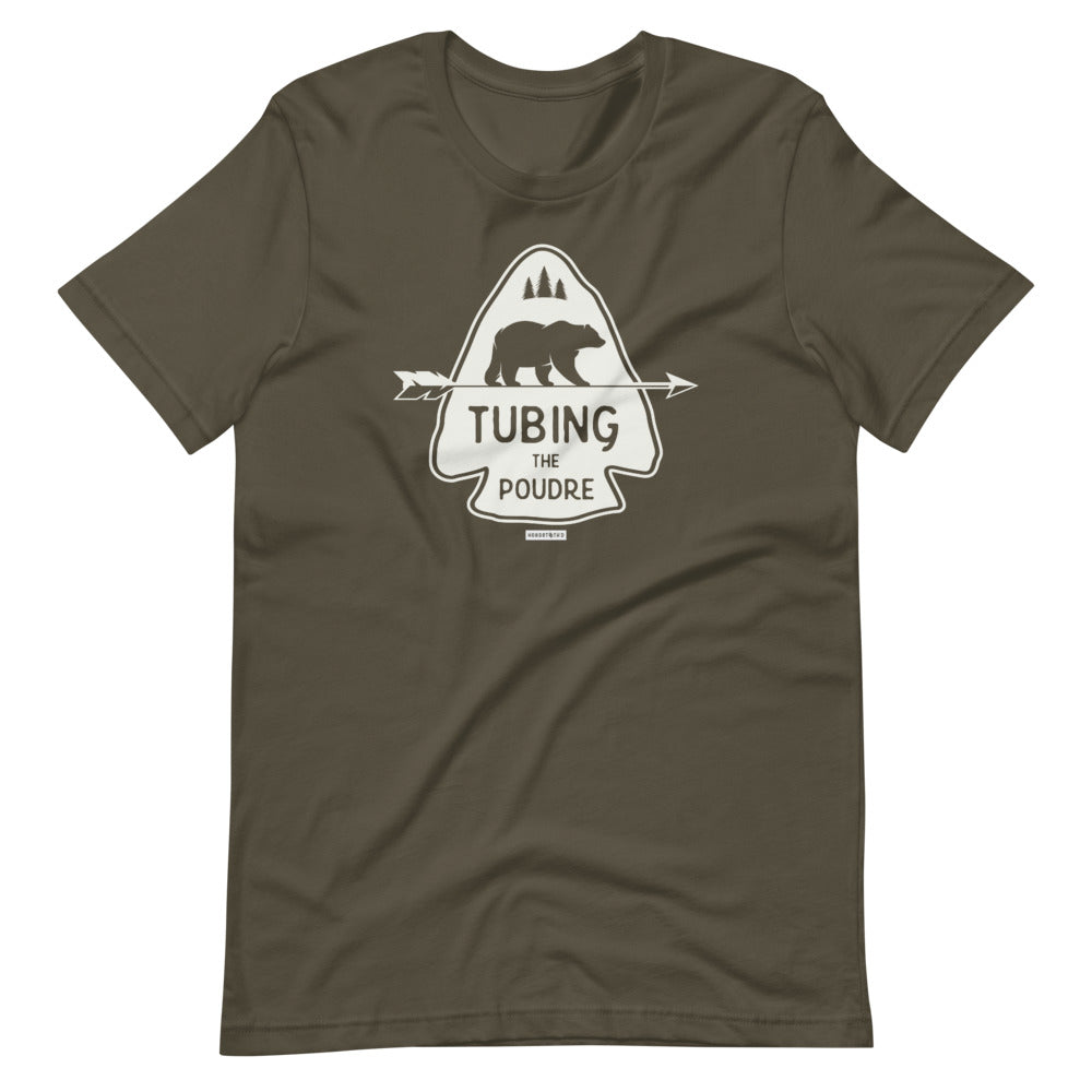 Tubing the Poudre T-Shirt Army