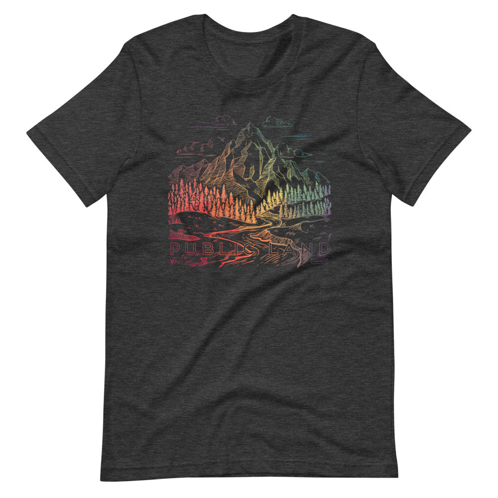Public Land Color Burst T-Shirt