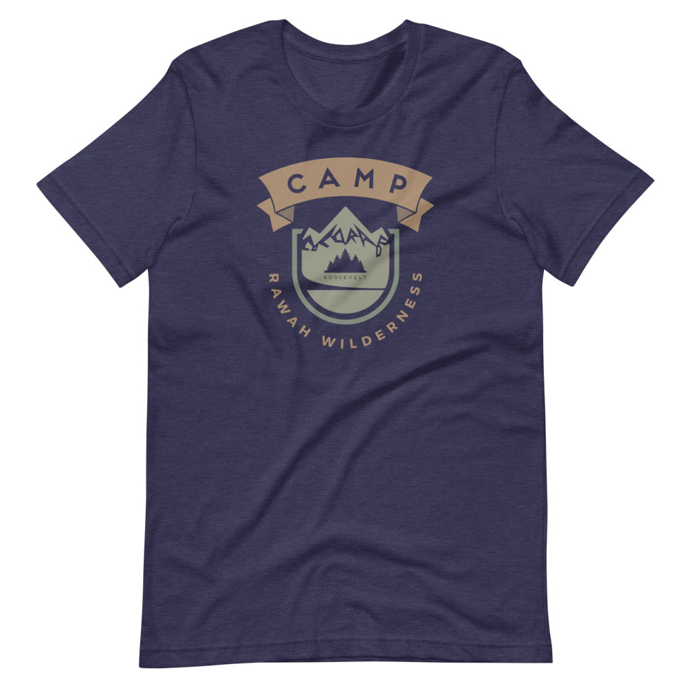 Camp Rawah Wilderness T-Shirt Heather Midnight