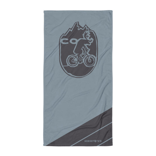 CO Bike Moose Beach Towel