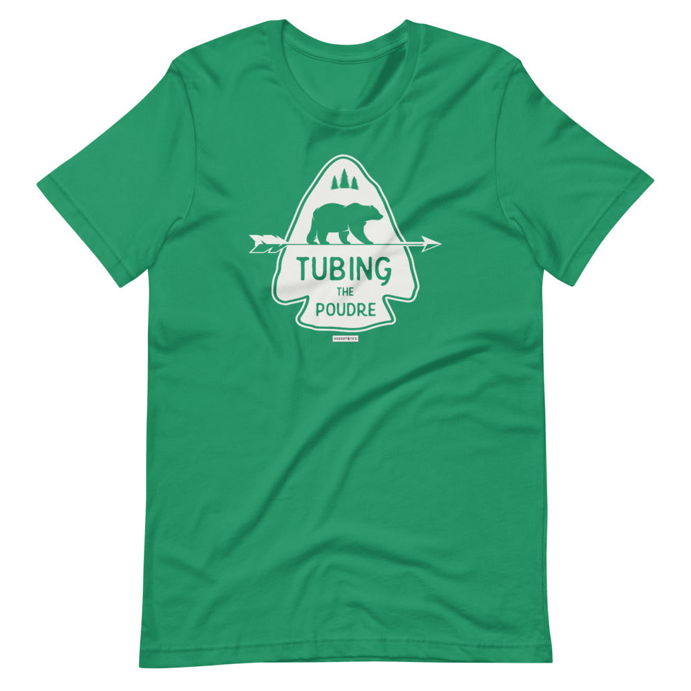 Tubing the Poudre T-Shirt Kelly