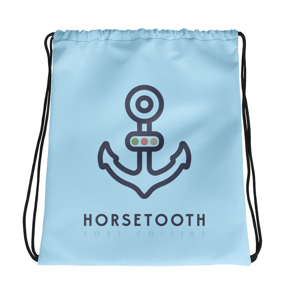 Boating Horsetooth Drawstring Bag